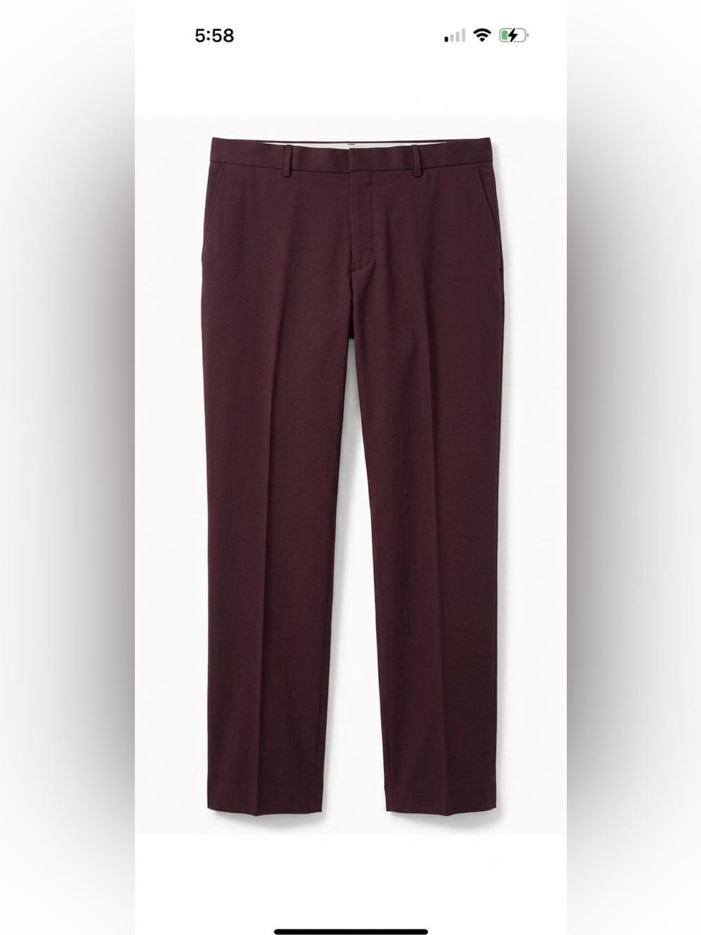 Tommy Bahama Men's Dress Pants in Wine